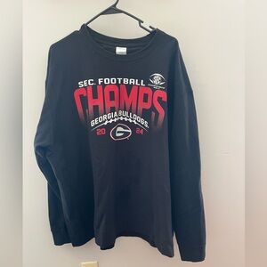 University of Georgia 2024 SEC championship Sweatshirt XXL